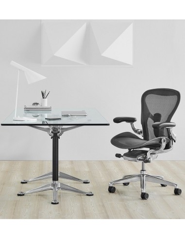 Aeron Remastered Herman Miller structure Alu graphite toutes options version B